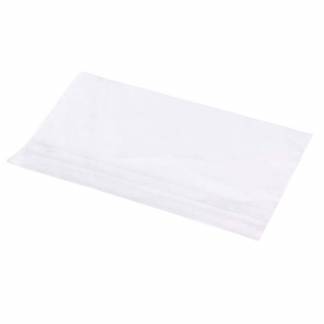 Plastikpose, 35 &micro;m, 235 x 140 mm, CPP transparent, Tape-lukning karton a 1000 stk, F&oslash;devaregodkendt