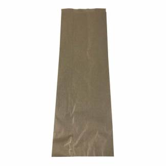Bagerpose, 80 x 160 x 460 mm, flat bag Papir, brun, pakke a 500 stk palle a 108 kartoner, F&oslash;devarego