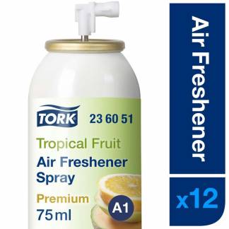 Luftfrisker, Tork, A1, Tropical fruit 75 ml, pakke a 12 stk