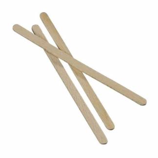 Tr&aelig;bestik, tr&aelig;, tr&aelig;, No wax R&oslash;repind 140mm, pakke a 1000 stk Nature Line, F&oslash;devaregodkendt