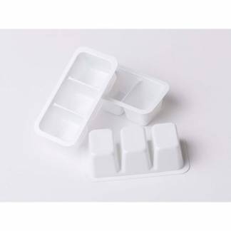 Dressingb&aelig;ger,100x50x25mm HIPS-High Impact Polystyrene, hvid M Allfood Safe, karton a 2000 stk F&oslash;dev