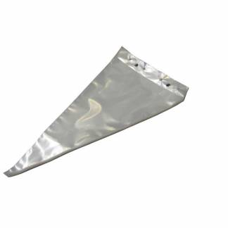 Spr&oslash;jtepose, 100 &micro;m, 300 x 510 mm, LD-PE transparent, pakke a 50 stk W/suspension, F&oslash;devaregodkendt