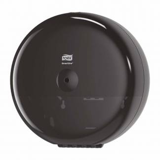 Toiletpapirdispenser ark, Tork T8 SmartOne, sort 269mmx156mm x 269mm