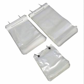 Plastikpose, 30 &micro;m, 205 x 250 mm, LD-PE klar, karton a 1000 stk, Perforated F&oslash;devaregodkendt