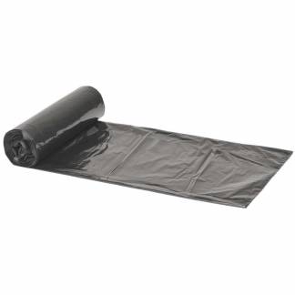 Spandeposer, 15 &micro;m, 500 x 650 mm, LD-PE m&oslash;rkegr&aring;, 30 l, rulle a 24 stk