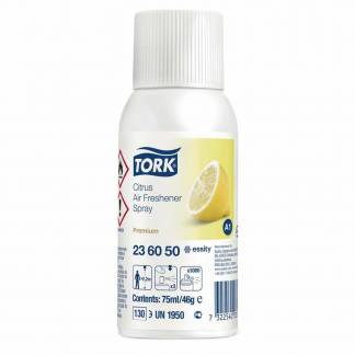 Luftfrisker, Tork, A1, Citrus 75 ml, pakke a 12 stk