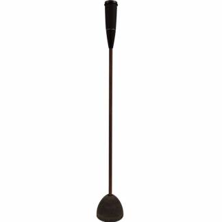 Fakkel, aluminium, sort W/alushaft on concrete base palle a 15 stk, Outdoor