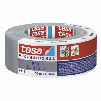 Gaffatape, TESA 74613, 50 mm x 50.00 m samlet tykkelse 180 &micro;m kernediameter: 76 mm, Rulle, polyethyl