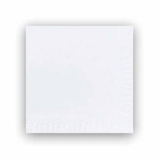 Frokostserviet, Duni, Ecoecho, tissue hvid 330mmx330mm, karton a 1000 stk