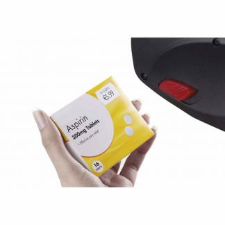Prisetiket, Avery, PLR1626, 2 linjer 26x16mm hvid, antal etiketter pr. ark : 1200 rulle a 1200 etike