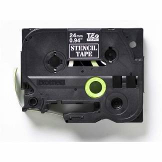 Labeltape, Brother, ST151 stenciltape/elektrolysetape 24mmx3.00m transparent
