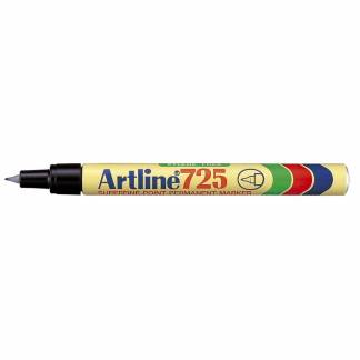 Marker, Artline, EK725, 0,4MM, Spids sort, permanent