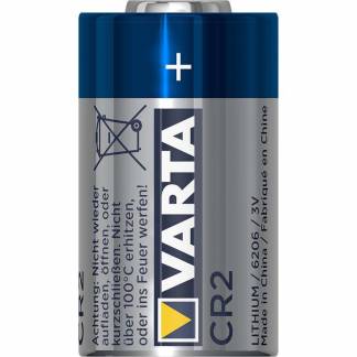 Batteri, Varta CR2, 3V Lithium pakke a 1 stk