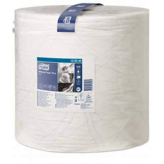 Industriaft&oslash;ring rulle, Tork, W1, Plus hvid 369mm x 510.00m, FSC Mix Credit