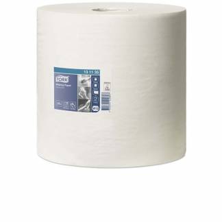 Industriaft&oslash;ring rulle, Tork, W1 standard, 1 lag, hvid 245mm x 460.00m, kasse a 2 ruller FSC Mix Cre