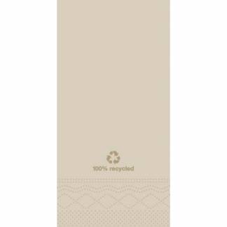 Frokostservietter, Tork, Advanced 1/8-Fold, 2 lag, natur 330mmx330mm, pakke a 200 stk FSC Recycled C