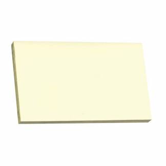 Notes, Q-Line, gul, 127x76mm pakke a 12 stk