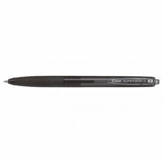 Kuglepen, Pilot Super grip G, F, 0,22MM sort