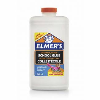 Skole lim, Elmer&acute;s 946ml, Hvid, Vaskbart, 946ml