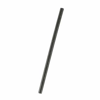 Suger&oslash;r, Rund, 205 x 6 mm indvendig diameter 6.0 mm, Papir, sort pakke a 250 stk, F&oslash;devaregodkendt