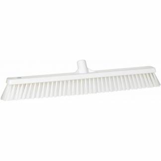 Indend&oslash;rs kost, Vikan Floor broom soft/stiff, hvidx610mm