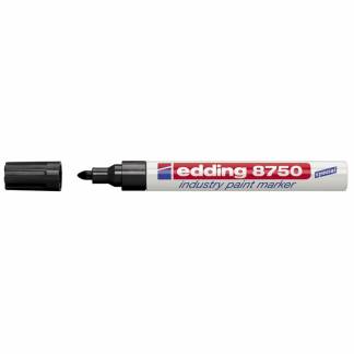 Paintmarker, Edding, 8750, 2-4MM, Rund sort, permanent