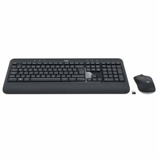 Tastatur, Logitech MK450, Wireless Desktop (Nordic), sort