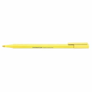 Tekstmarker, Staedtler Triplus, 362C-100 1-4MM, Spids, gul