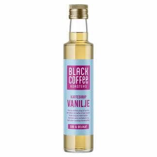 Kaffesirup, BKI Bottle, Black Coffee Vanille 250ml flaske p&aring; 250ml