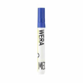 Whiteboardmarker, BNT Wera, 1-4MM, Spids bl&aring;, non-permanent