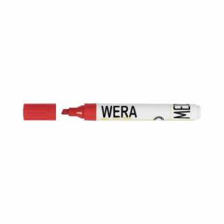 Whiteboardmarker, BNT Wera, 1-4MM, Spids r&oslash;d, non-permanent