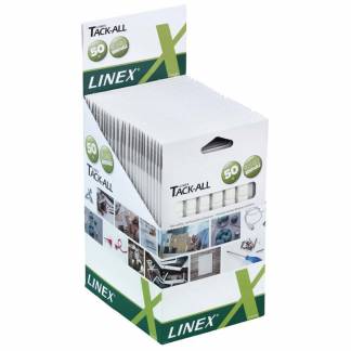 Kl&aelig;bemasse, Linex Tack-All 50g, i sm&aring; firkanter