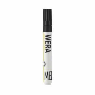 Whiteboardmarker, BNT Wera, 1-4MM Skr&aring; spids, sort, non-permanent