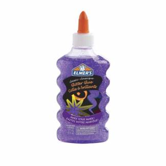 Skole lim, Elmer&acute;s 177ml, Glitter lilla, 177ml