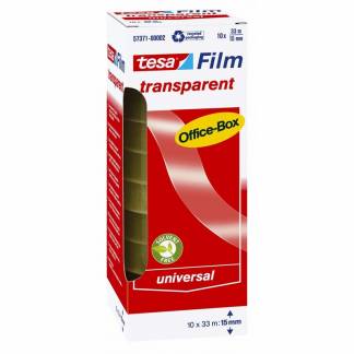 Tape, TESA, 15mmx33.00m, transparent kasse a 10 ruller