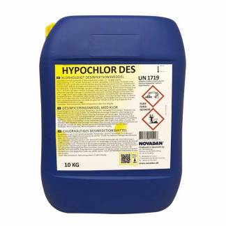 Desinfektion overflader, Novadan Hypochlor Des 10 l
