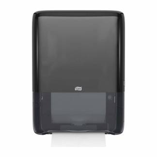 Papirh&aring;ndkl&aelig;de dispenser, Tork, H5 Peakserve Mini, sort