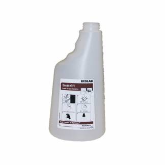 Sprayflaske, Ecolab Refill bottle for Greaselift 650 ml, transparent