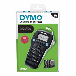 Labelprinter, Dymo, LM 160, inkl. 3 tape sort