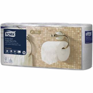 Toiletpapir, Tork, Premium, T4, 3 lag hvid x 19.10m, kasse a 56 ruller FSC Mix Credit