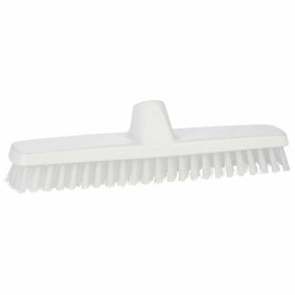 Gulvskrubbe, Vikan, Deck scrub, hard hvidx295mm