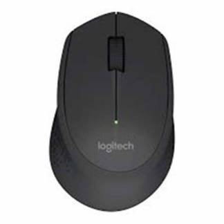 Mus, Logitech, sort