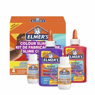 Lim, Elmer&acute;s Opaque Color Slime Kit, Slime