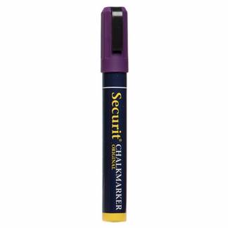 Chalkmarker Securit Original violet 2-6mm skr&aring; spids
