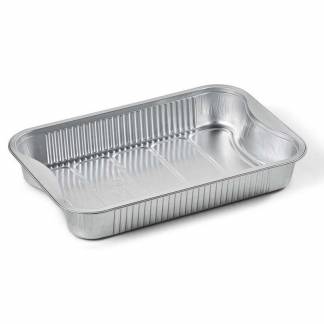 Foliebakke, Plus Pack, 1-Compartments Rektangul&aelig;r 1896 ml,293x193x45mm aluminium, aluminium, pakke a