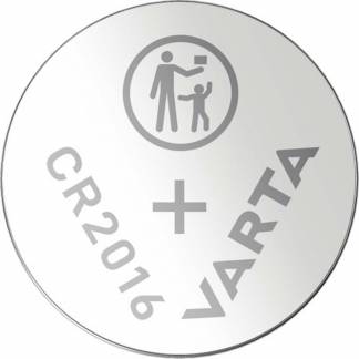 Knapcellebatteri, Varta, CR2016 pakke a 2 stk