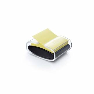Notes dispenser, Post-it, Pro, sort til 76x76mm + 1 blok