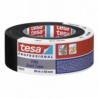 Gaffatape, TESA 74613, 50 mm x 50.00 m samlet tykkelse 175 &micro;m kernediameter: 76 mm, Rulle, polyethyl