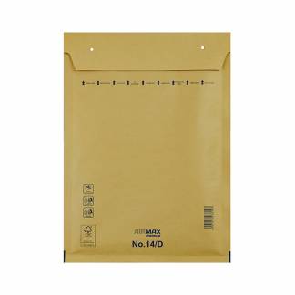 Boblepose, 14/D, 200 x 275 mm indre dim: 265 x 180 mm, Kort side &aring;ben peel&seel, Skr&aelig;l og forsegl, b