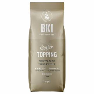 Cappuccino topping, BKI, 750g pakke med 750 g